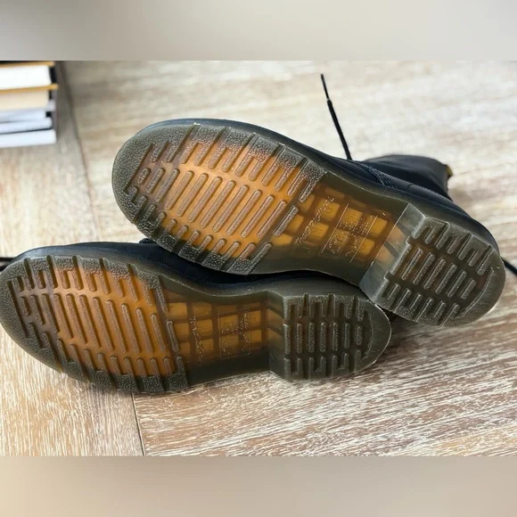 Dr. Martens Black Leather Boots - Like New - Picture 2 of 5